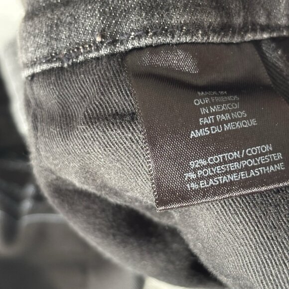 Dovetail Workwear Women's Size 4/32  Black Faded Denim Freshley Overalls Bibs - Picture 4 of 16